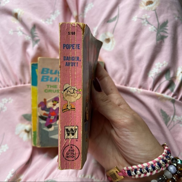 SOLD 3 Vintage Little Big Books Bugs Bunny, Woody Woodpecker, Popeye Looney - Picture 8 of 10
